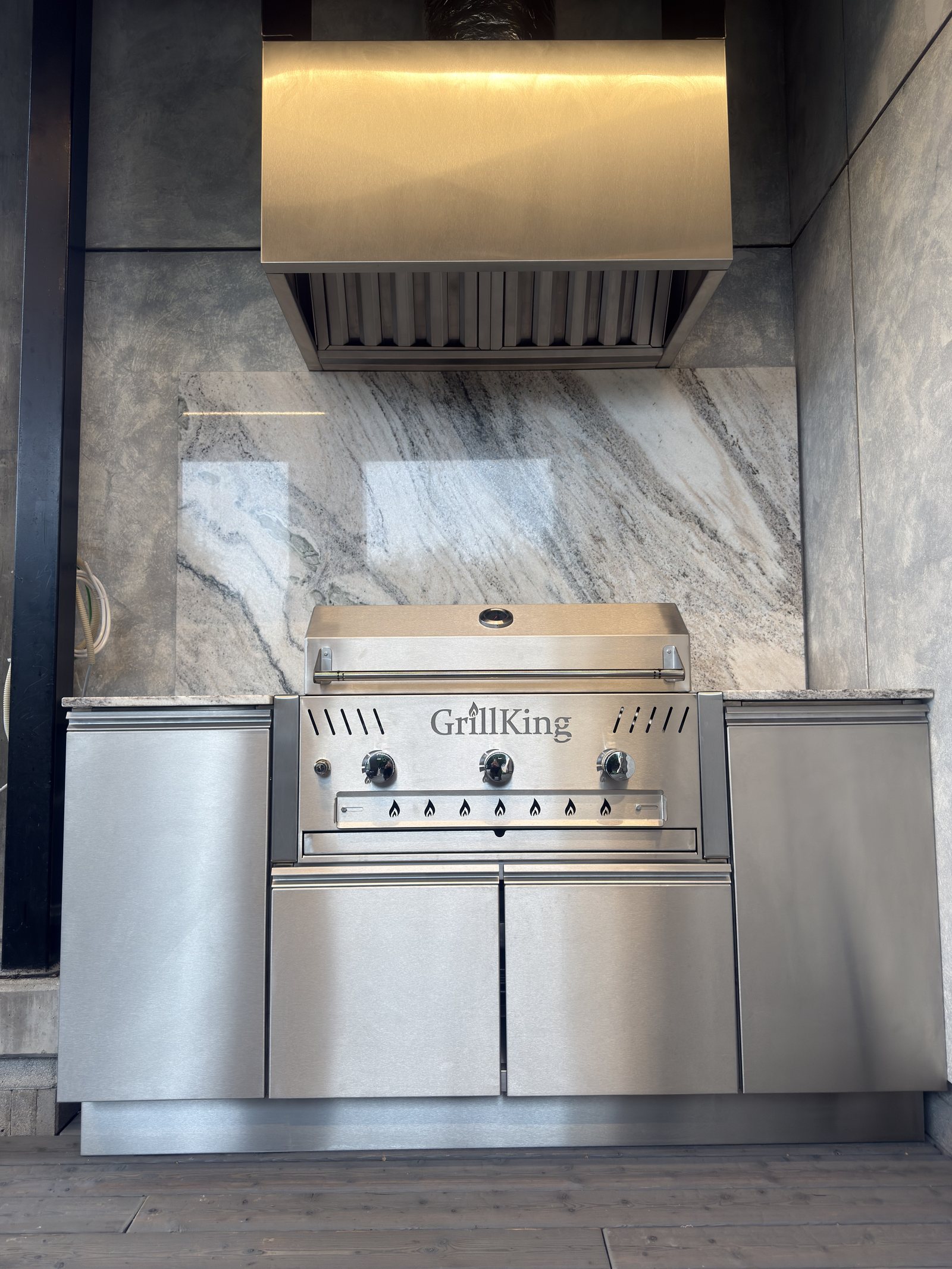 Cabinet Grill в корпусе кухни GrillKing